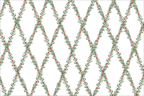Holly Trellis Placemats