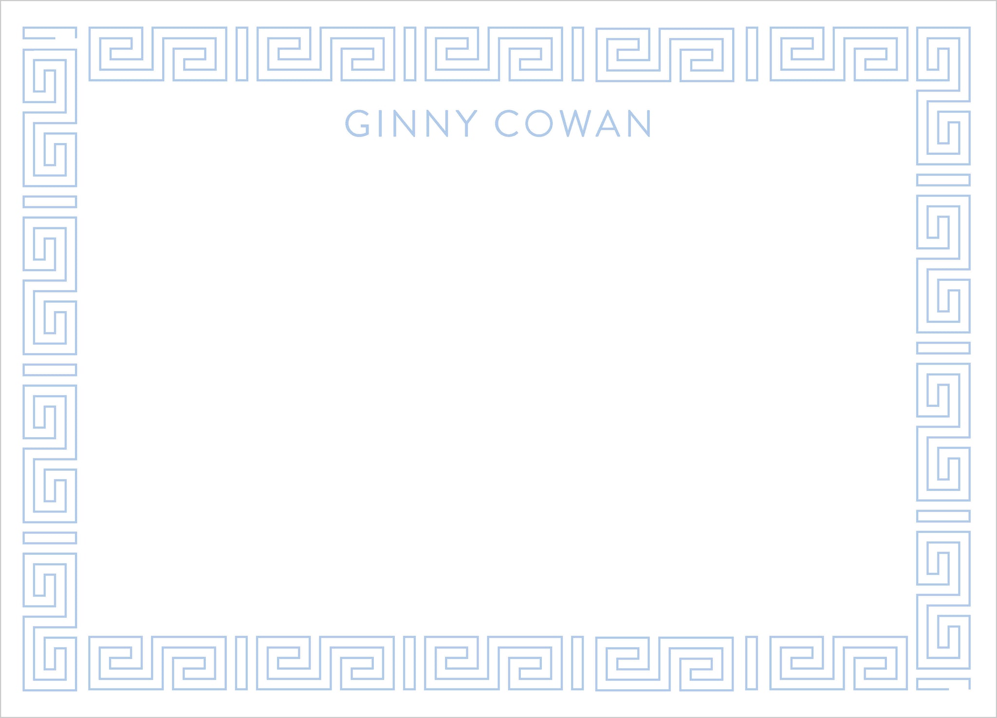 Ginny Personalized Note Cards