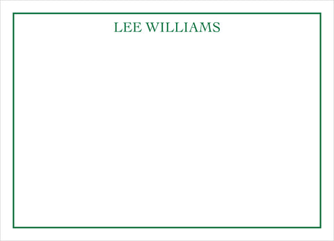 Lee Personalized Note Cards