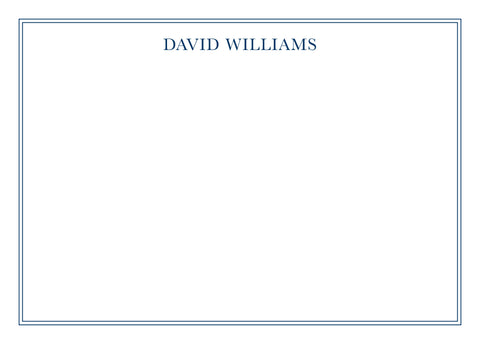 David Personalized Note Cards