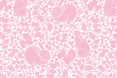 Pink Bunny Placemats