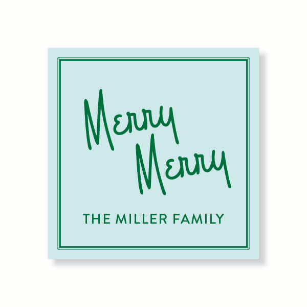 Merry Merry Beverly Gift Tag