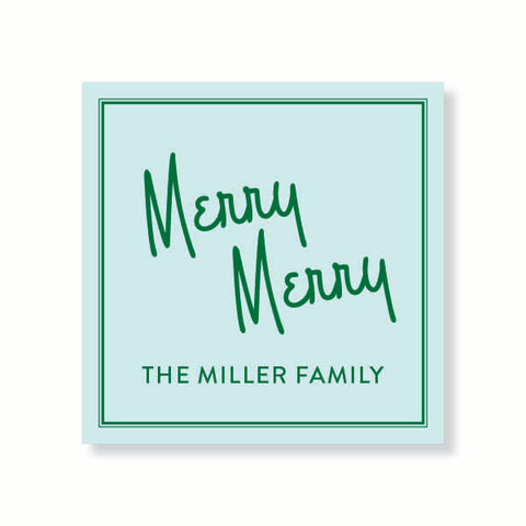 Merry Merry Beverly Gift Tag