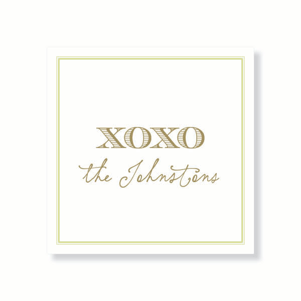 XOXO Gift Tag