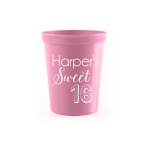 Sweet 16 Personalized Cup