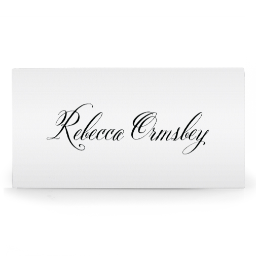 Calligraphy Place Cards