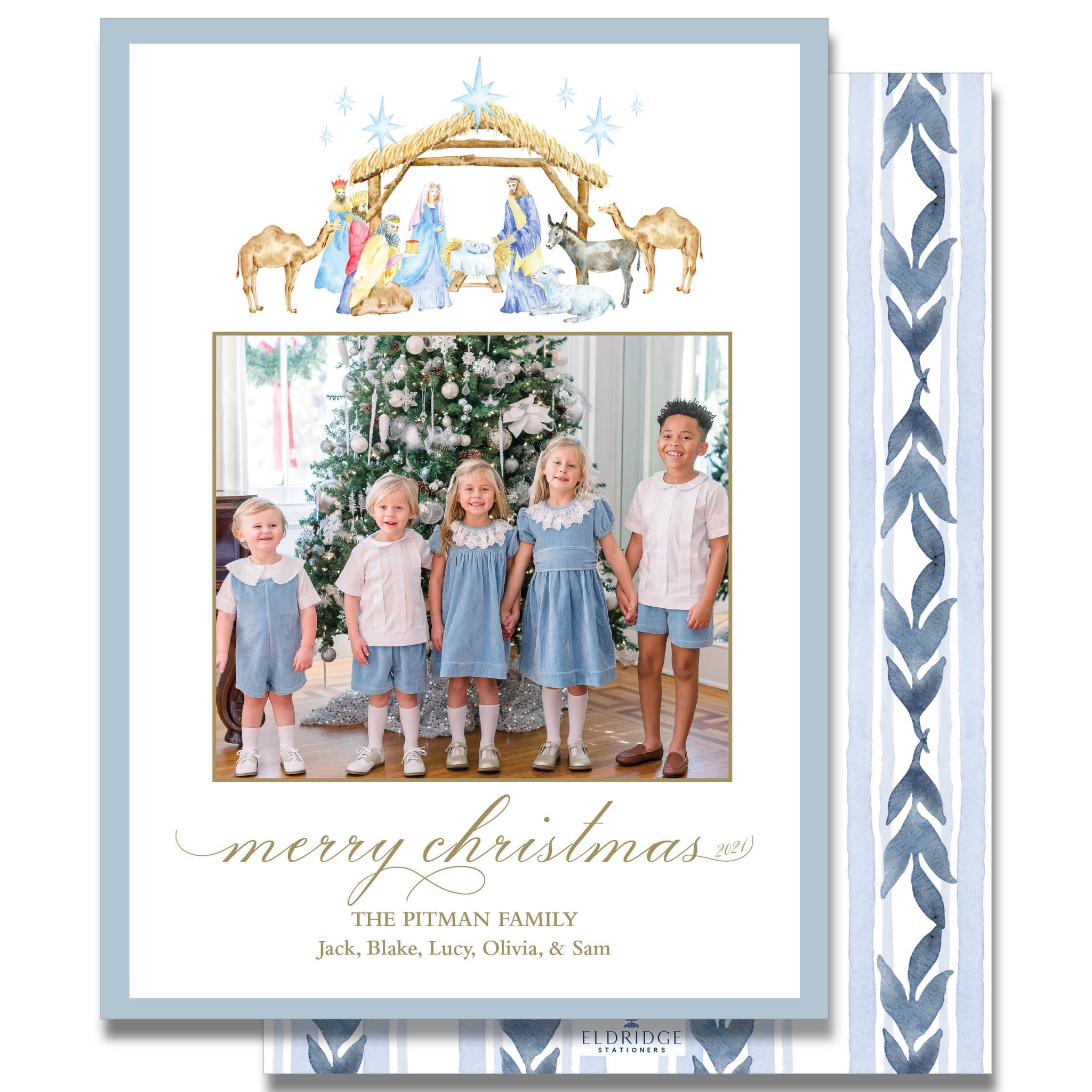 Nativity Holiday Card