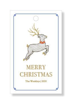 Chic Reindeer Gift Tags