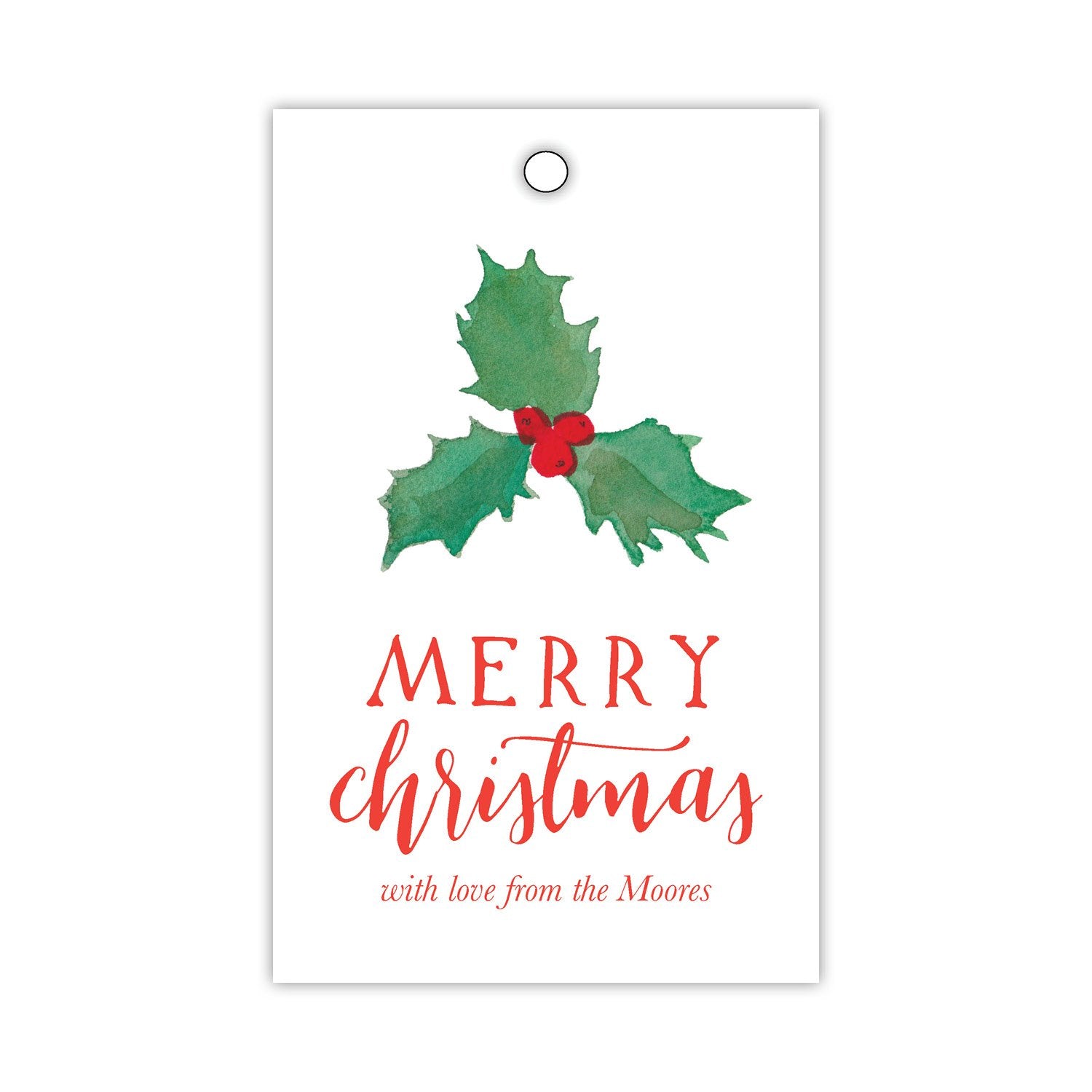 Holly Berry Gift Tags