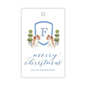 King Charles Crest Gift Tags