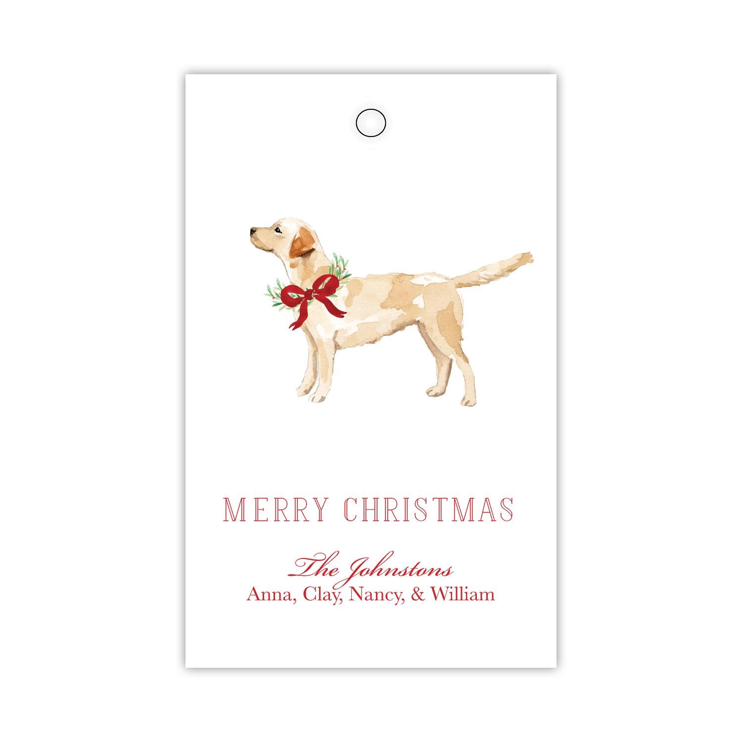 Lovely Lab Gift Tags