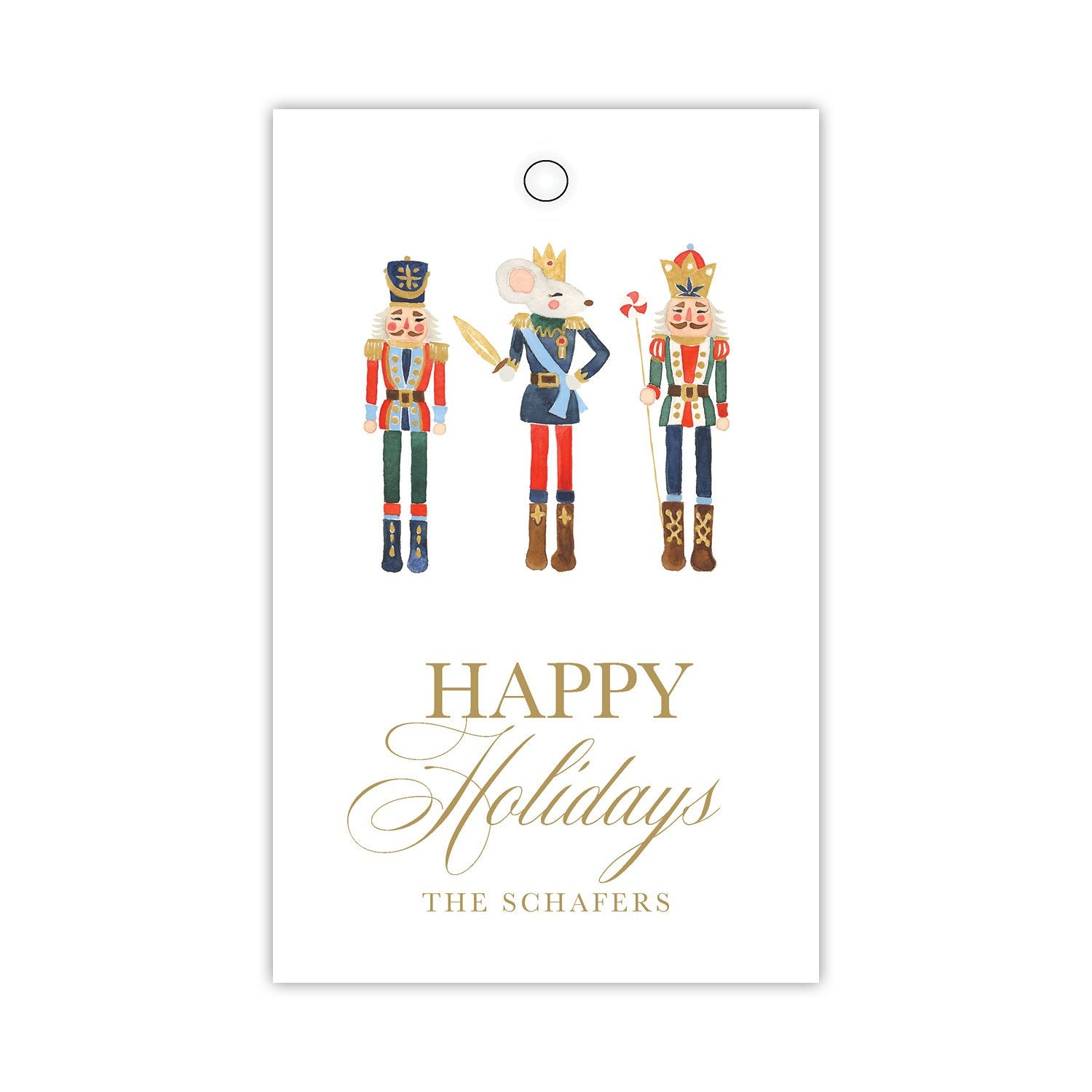 Happy Nutcrackers Gift Tags