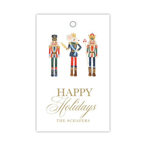 Happy Nutcrackers Gift Tags