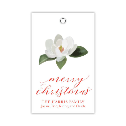 Merry Magnolia Gift Tags