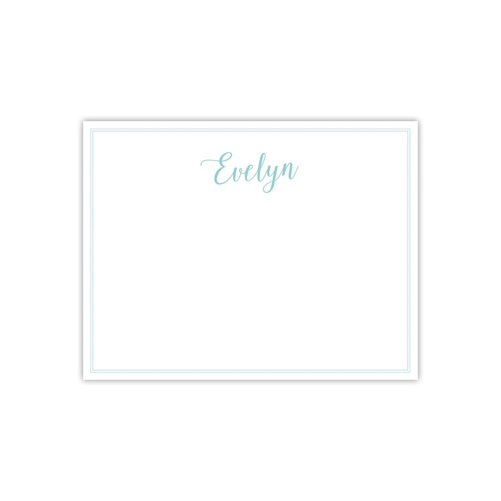 Evelyn Personalized Note Cards
