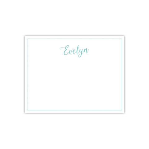Evelyn Personalized Note Cards