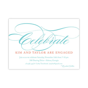Celebration of Engagement Invitation