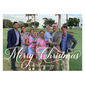 Merry Fancy Holiday Card