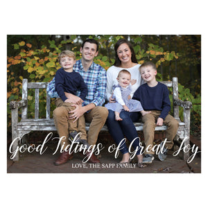 Good Tidings Holiday Card