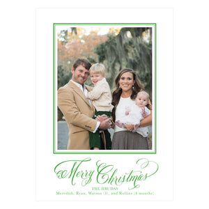 Merry and Love Holiday Card