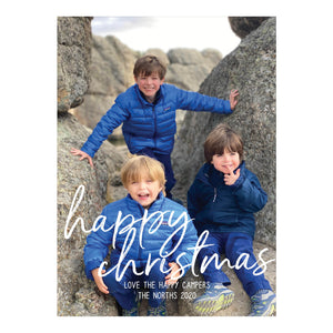 Happy Christmas Holiday Card