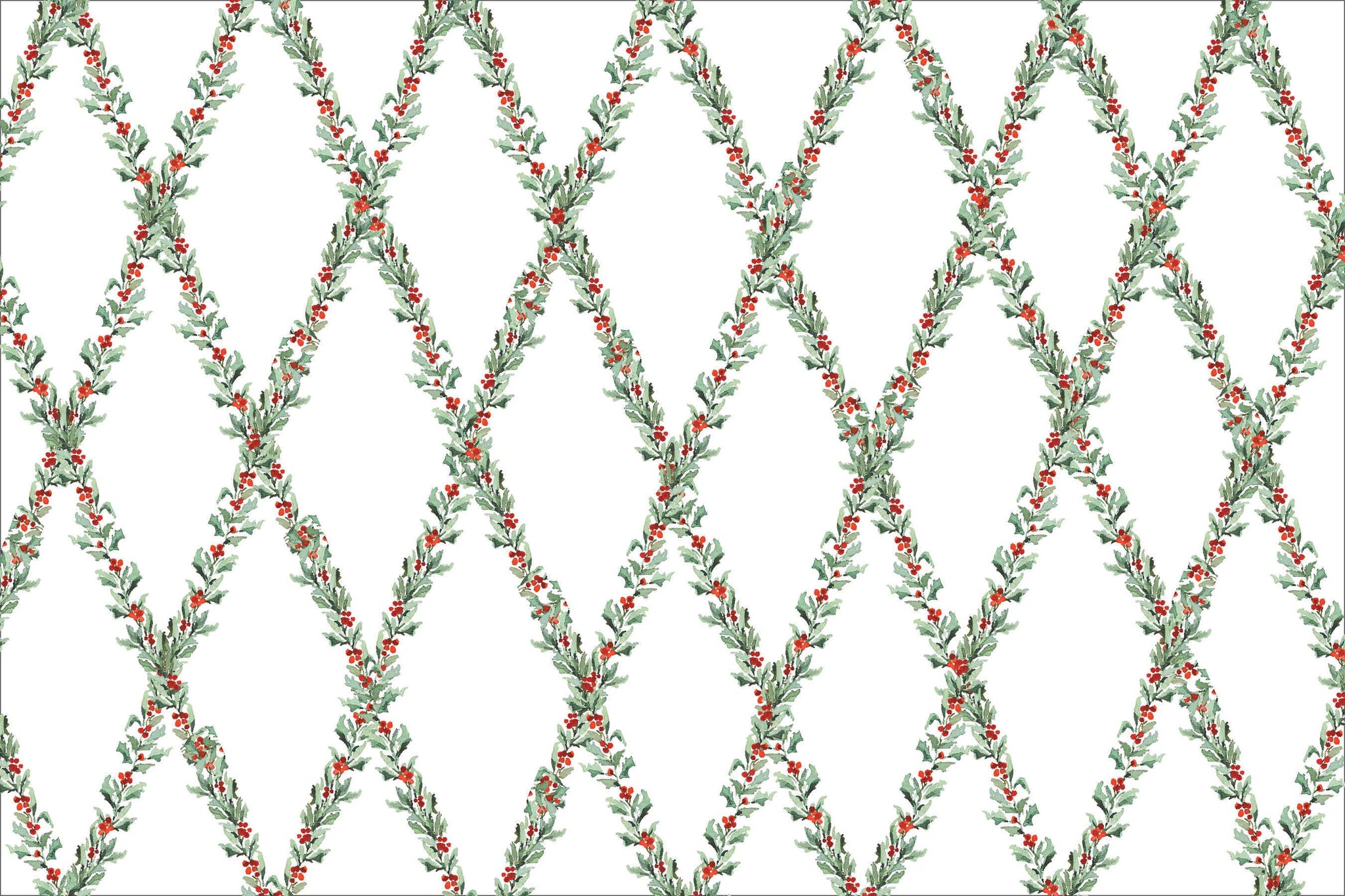 Holly Trellis Placemats