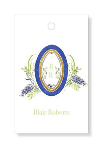 Wysteria and Blue Floral Gift Tags