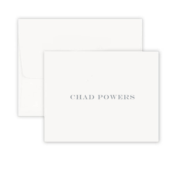Personalized Fold Over Note Card