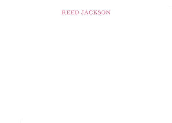 Reed Personalized Note Cards