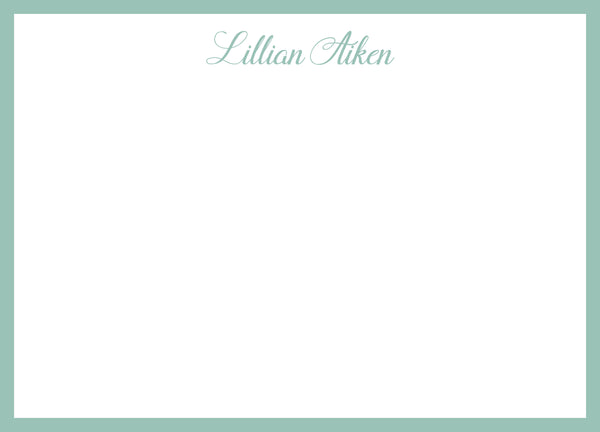 Lillian Personalized Note Cards