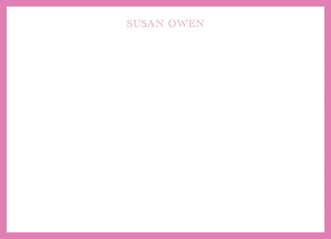 Susan Personalized Note Cards