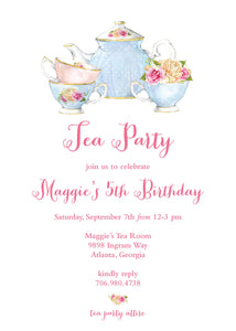 tea party dress code wording Tea Party Program