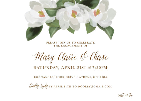 Magnolia Invitation