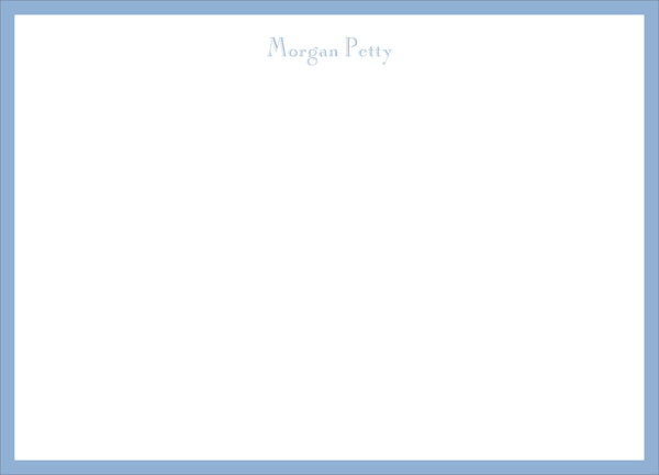 Morgan Personalized Note Cards