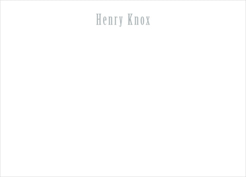 Henry Personalized Note Cards