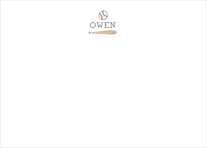 Owen Personalized Note Cards