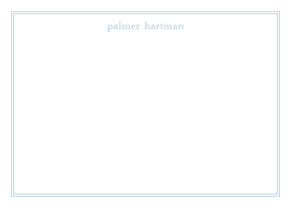 Palmer Personalized Note Cards