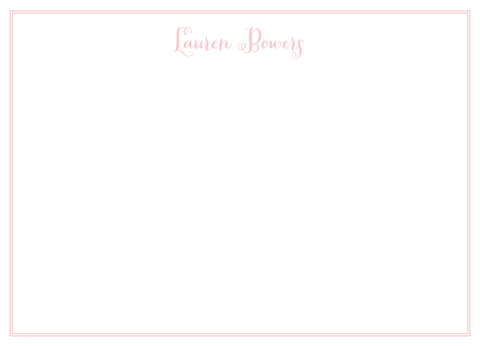 Lauren Personalized Note Cards
