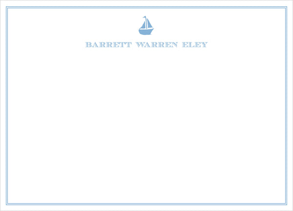 Barrett Personalized Note Cards