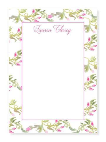 Pink Buds Notepad