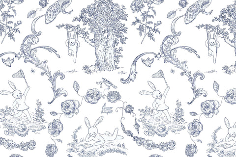 Bunny Toile Placemats