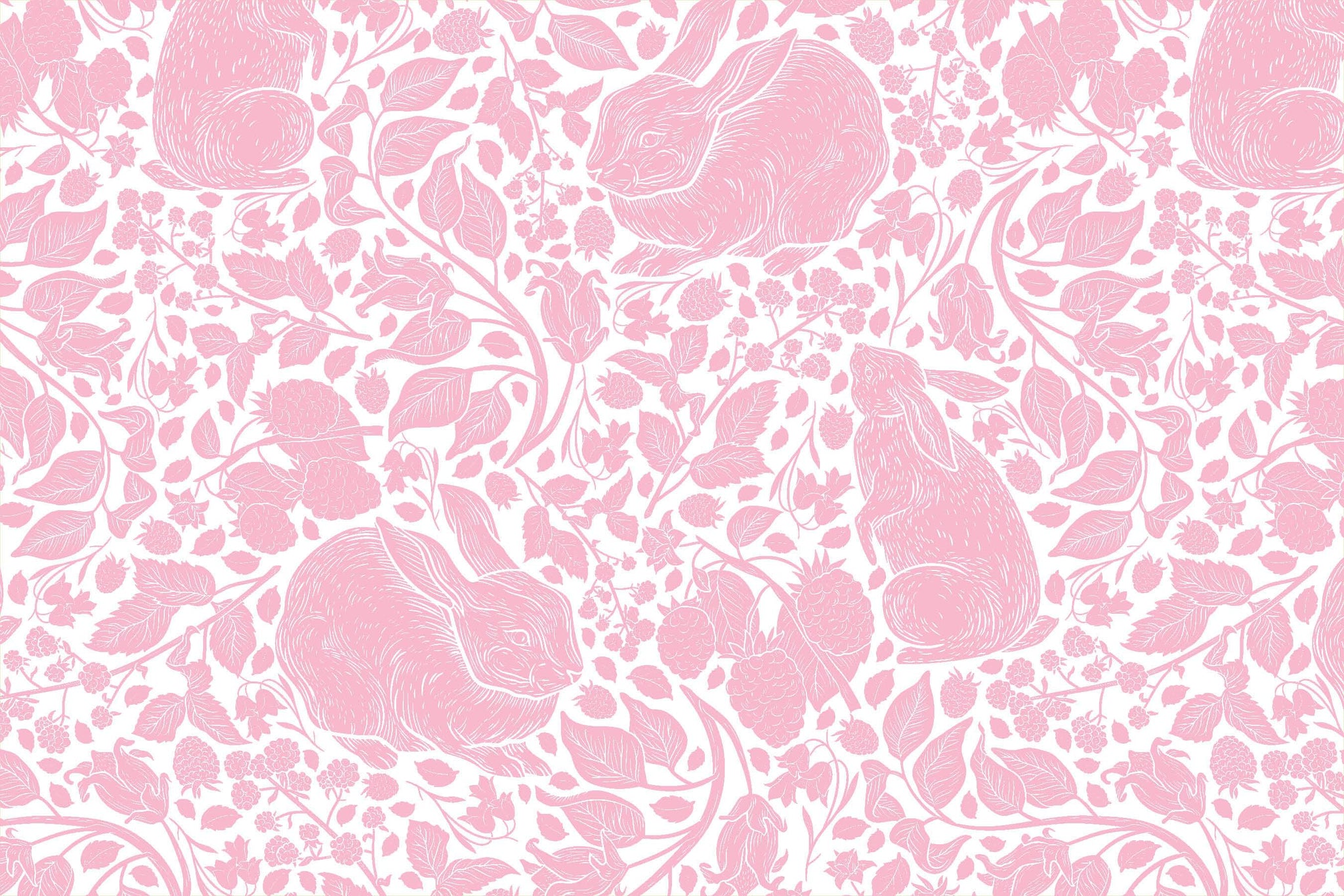 Pink Bunny Placemats