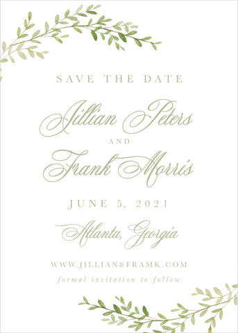 The Jillian Suite Save the Date