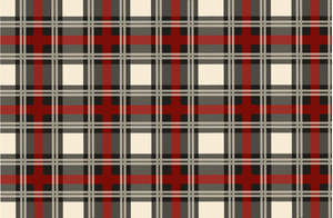 Red and Black Plaid Paper Placemats