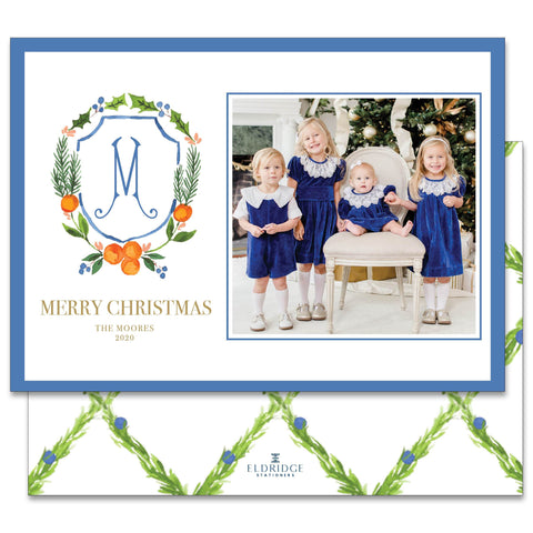 Citrus Crest Holiday Card