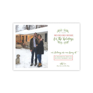 New Home for the Holidays  Card