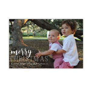 Sweet and Merry Christmas Card