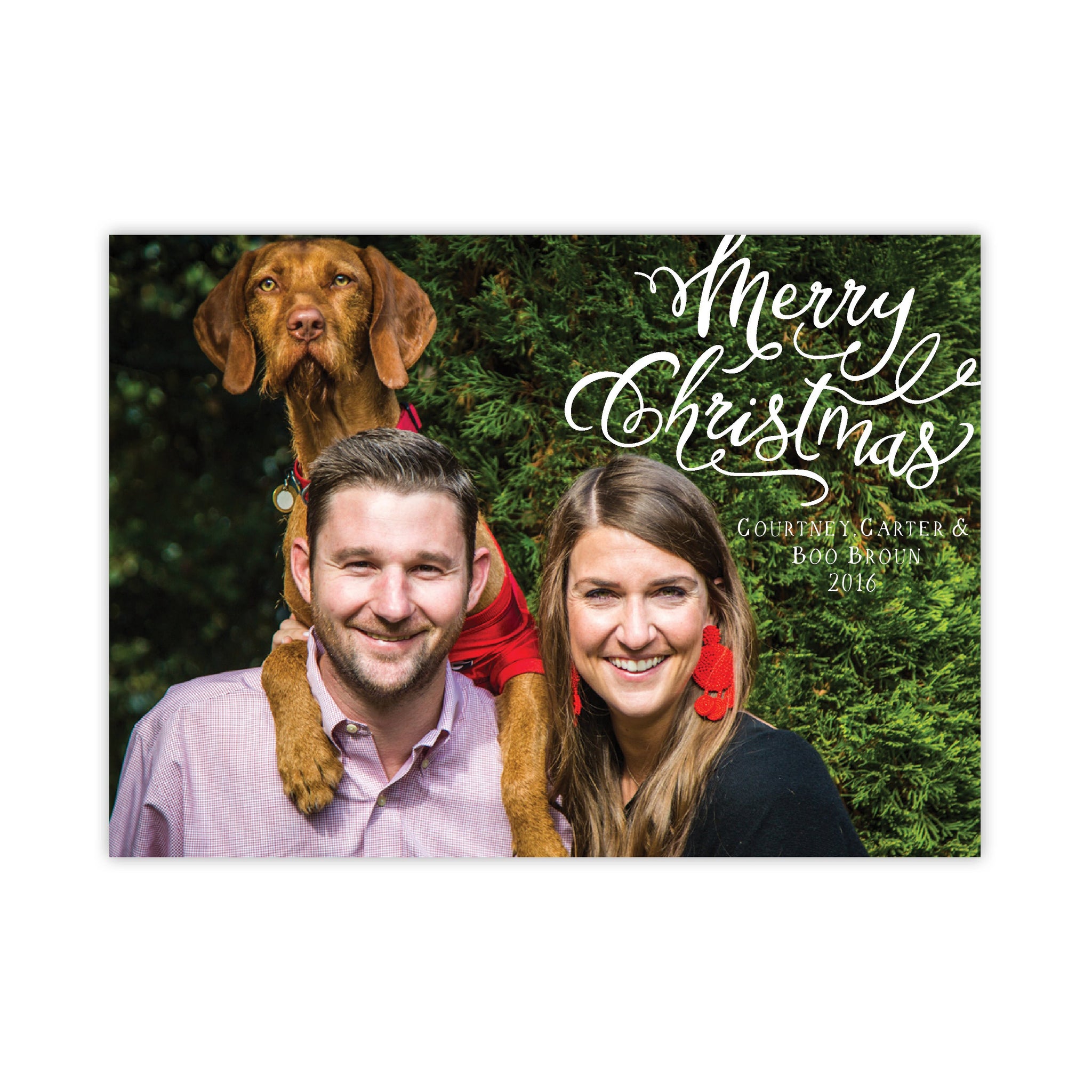 Merry Whimsical Christmas Card